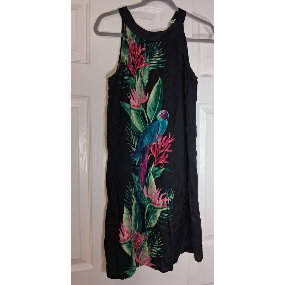 Tommy bahama womens small shift dress light spring summer parrot pink sundress - Picture 2 of 10